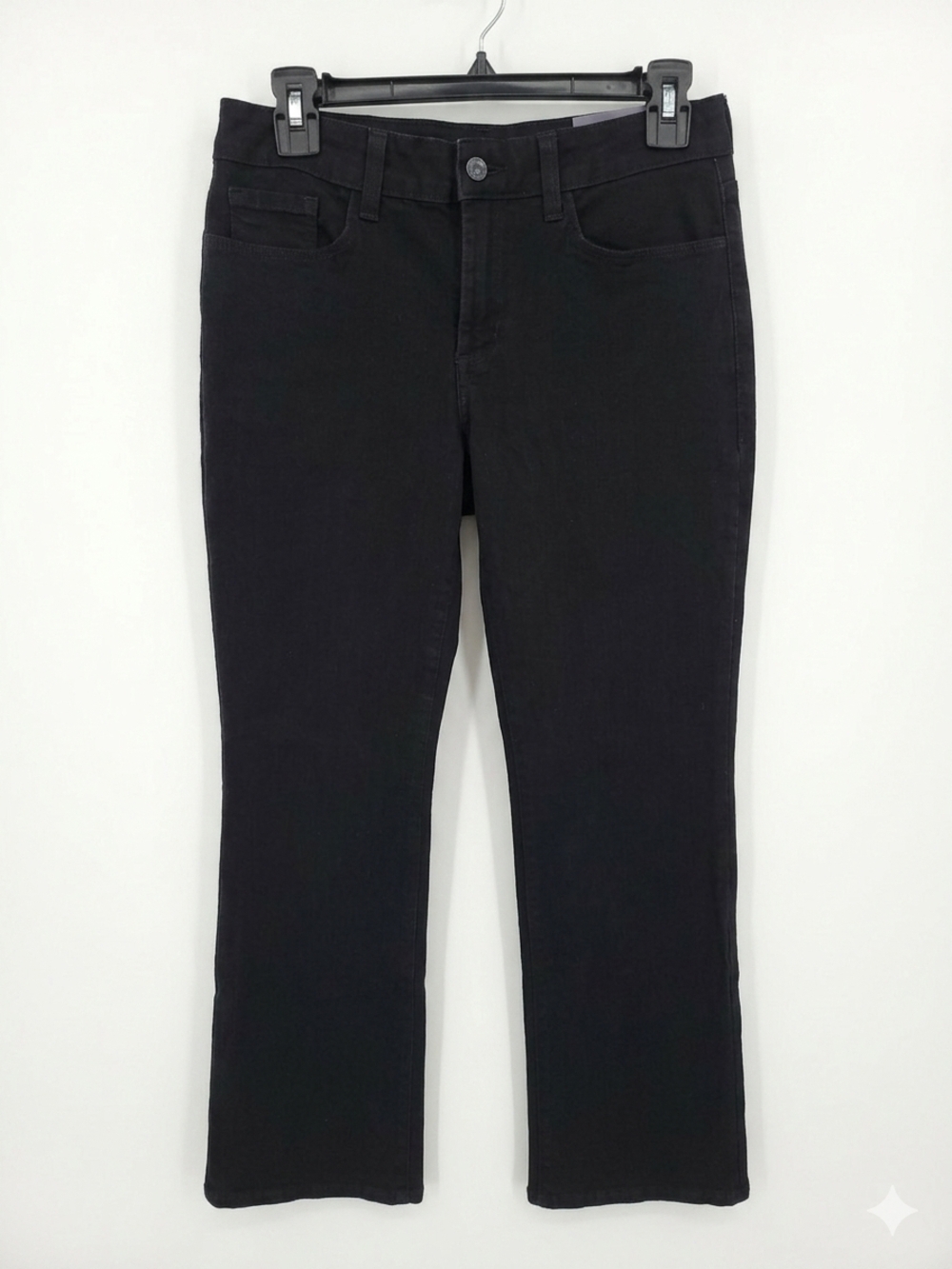 NYDJ Black Boot Cut Jeans with Slight Flare